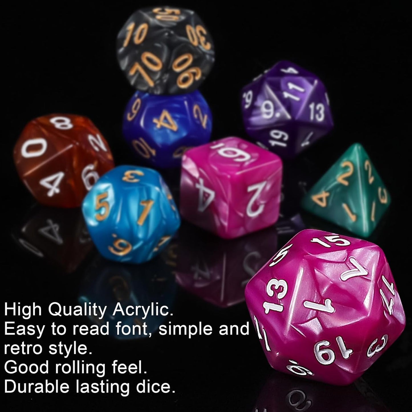 Mystery Dice Set - Full Set + Bag
