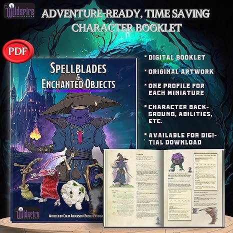 20 Enchanted Objects - Miniatures 28-32Mm