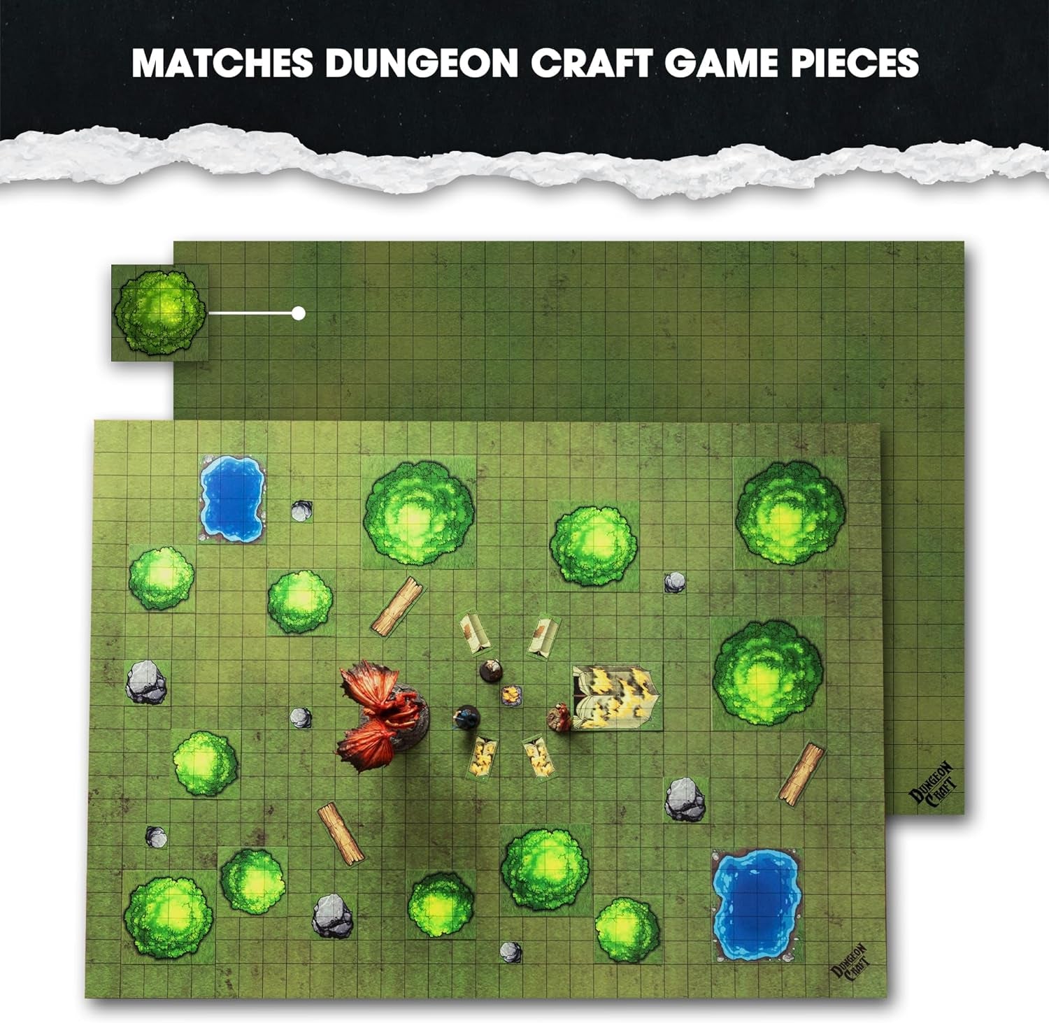Grasslands Pack - Double Sided Adventure Maps