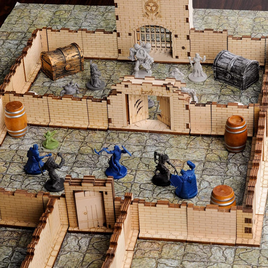 Dungeon Brick Walls (Set of 16)