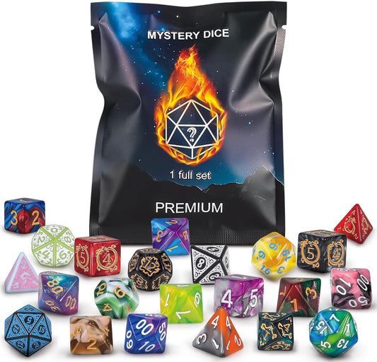 Mystery Dice Set - Full Set + Bag