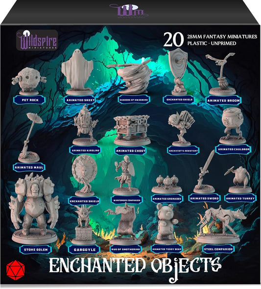20 Enchanted Objects - Miniatures 28-32Mm