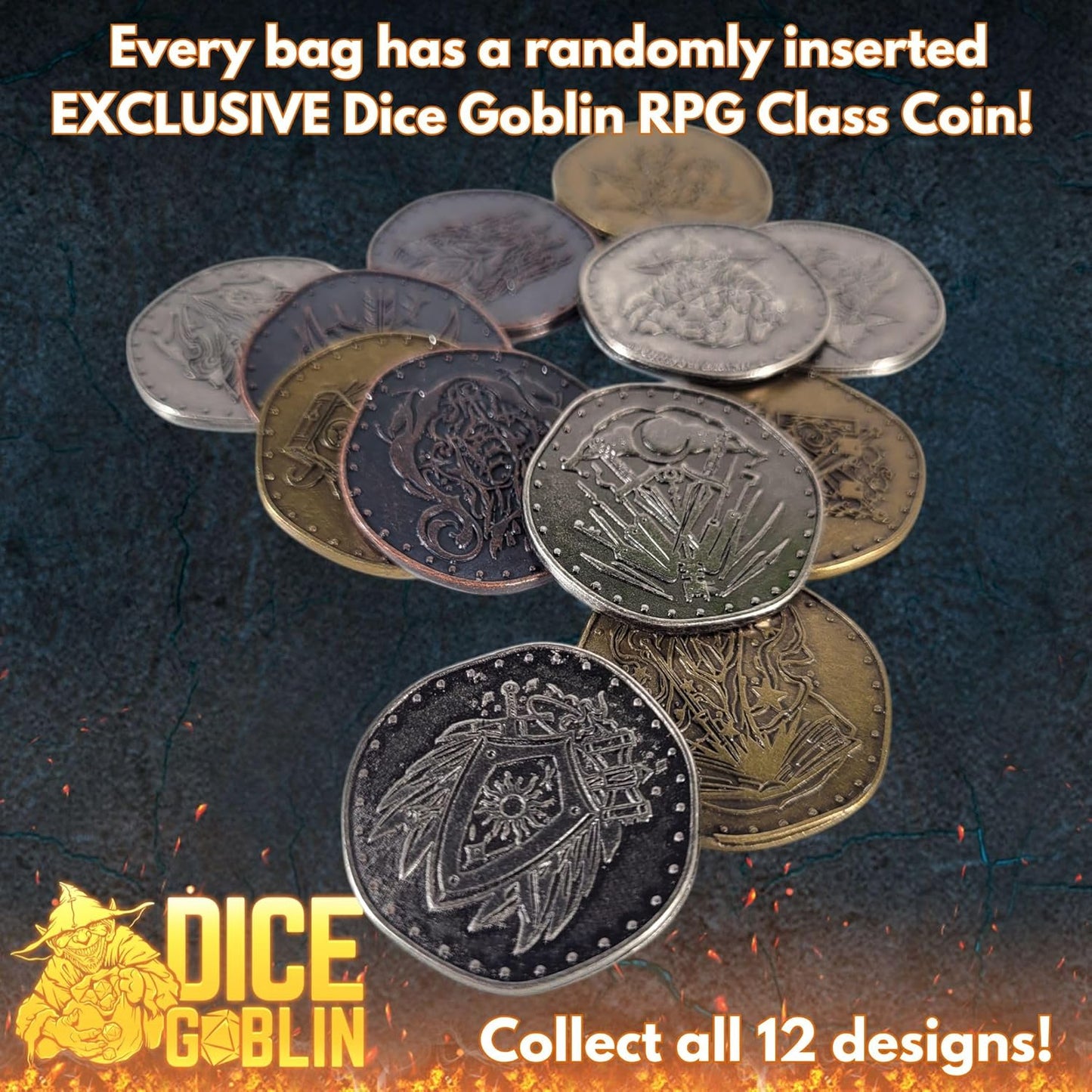 Dice Goblin Mystery Dice Set - RPG Dice Set - DND Dice Set