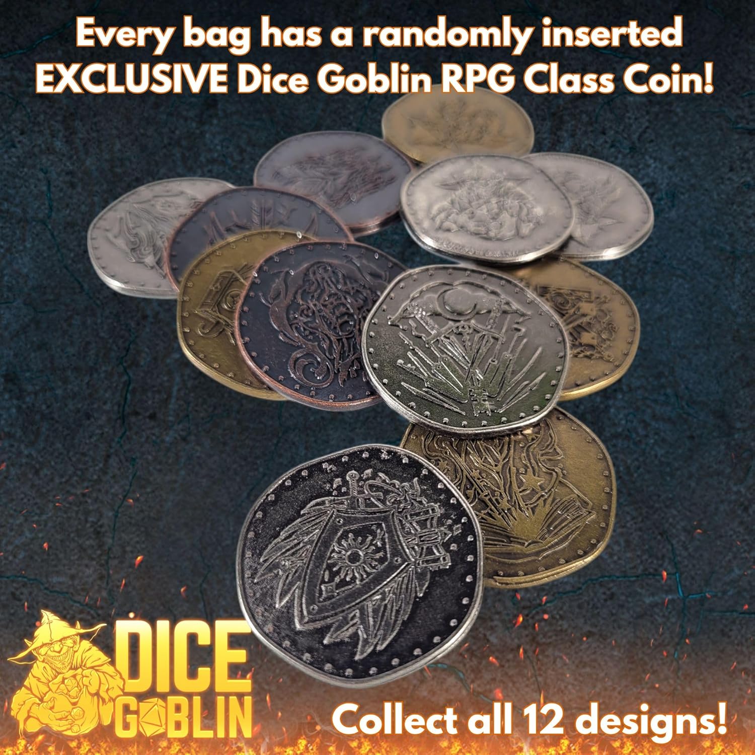 Dice Goblin Mystery Dice Set - RPG Dice Set - DND Dice Set
