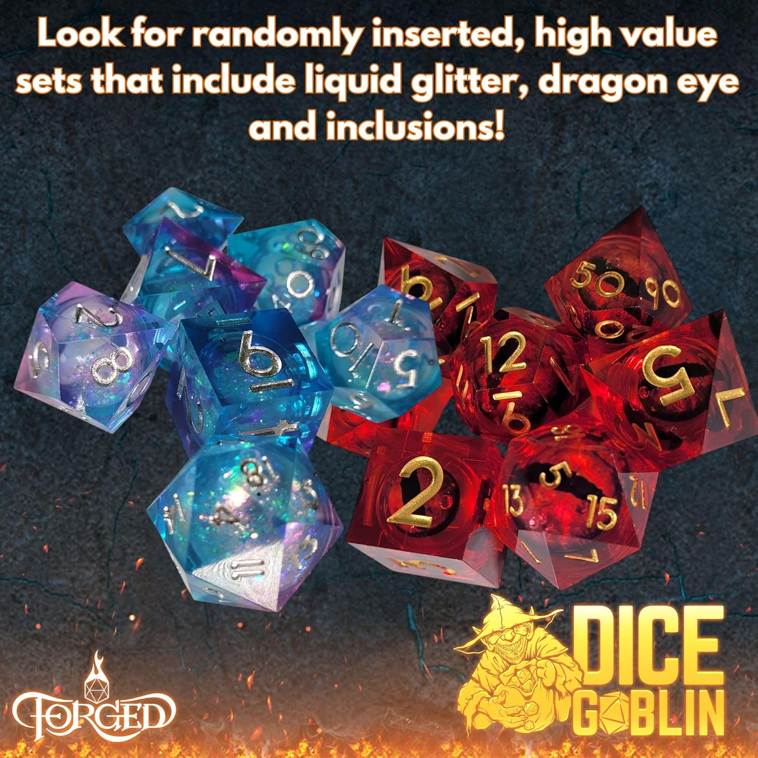 Dice Goblin Mystery Dice Set - RPG Dice Set - DND Dice Set