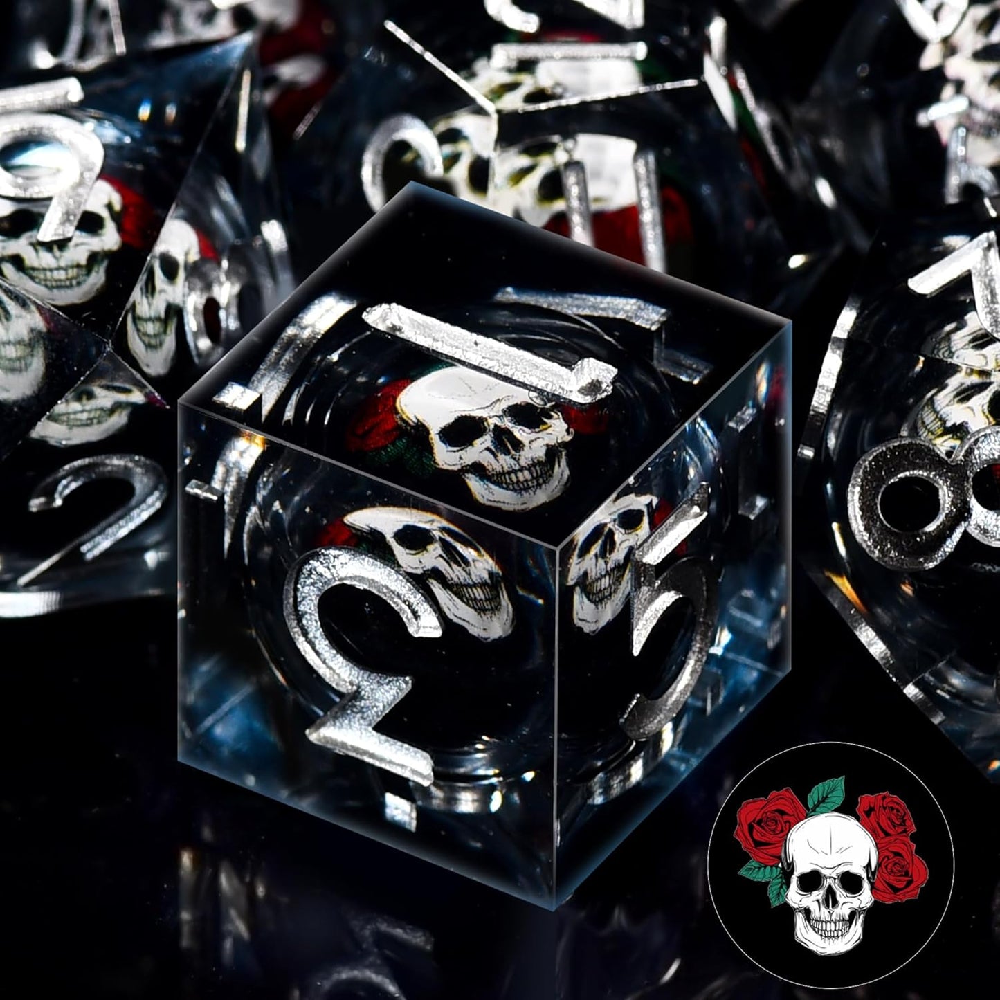 Resin Dice Set - Multiple Variants Available