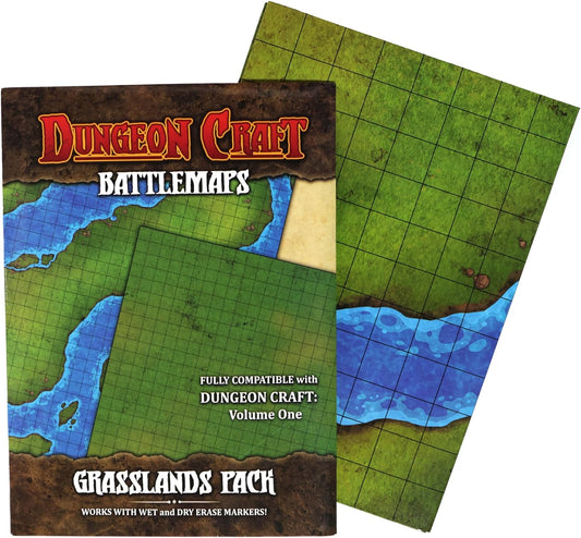 Grasslands Pack - Double Sided Adventure Maps