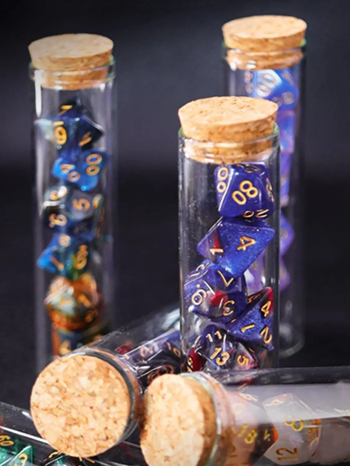Fantasy Potion Flask Dice Set 7pcs