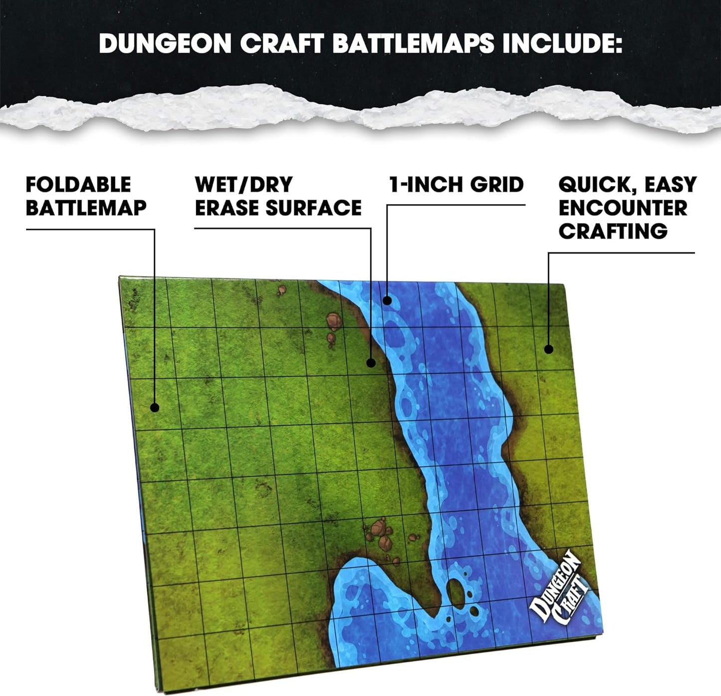 Grasslands Pack - Double Sided Adventure Maps