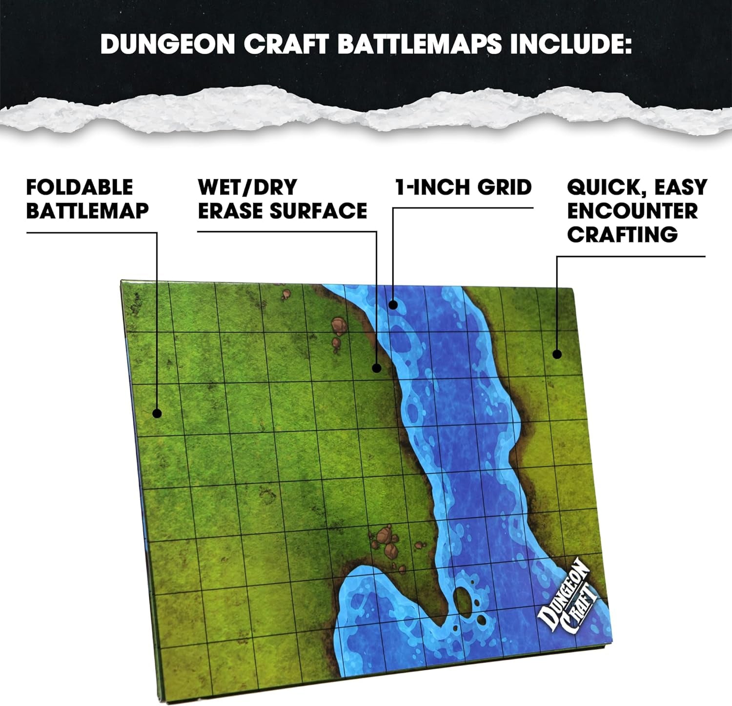 Grasslands Pack - Double Sided Adventure Maps