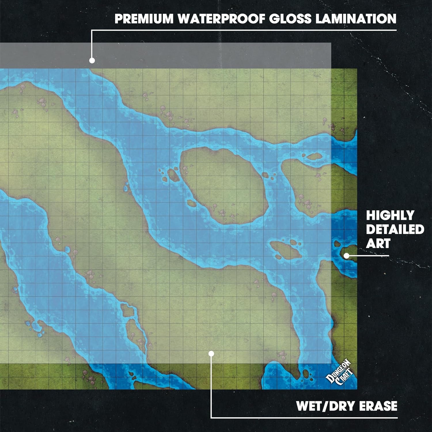 Grasslands Pack - Double Sided Adventure Maps