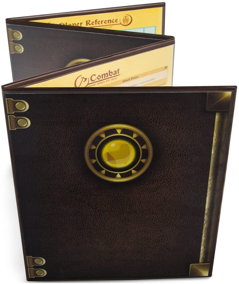 4-Panel Customizable GM Screen with Free Inserts