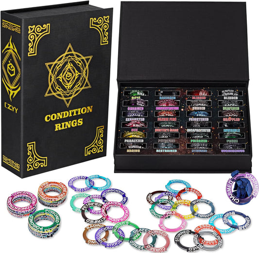 Condition & Status Rings - 96 Pcs